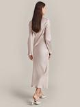 Ghost Maira Midi Dress, Clay