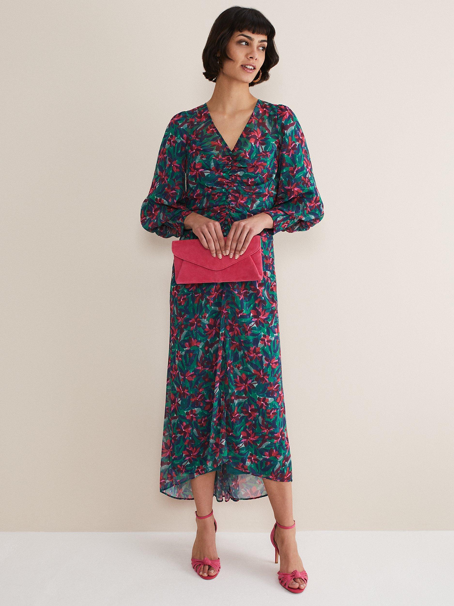 Phase Eight Jolene Floral Dress, Multi