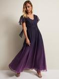 Phase Eight Selene Ombre Maxi Dress, Purple