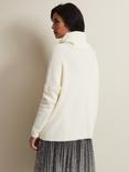 Phase Eight Natalia Roll Neck Jumper, Winter White