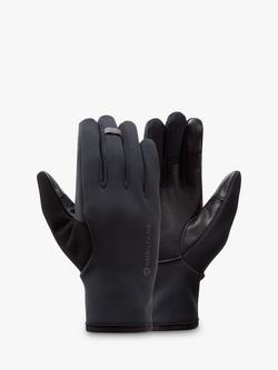 Montane Men's Windjammer Lite Windproof Gloves, Black, Black