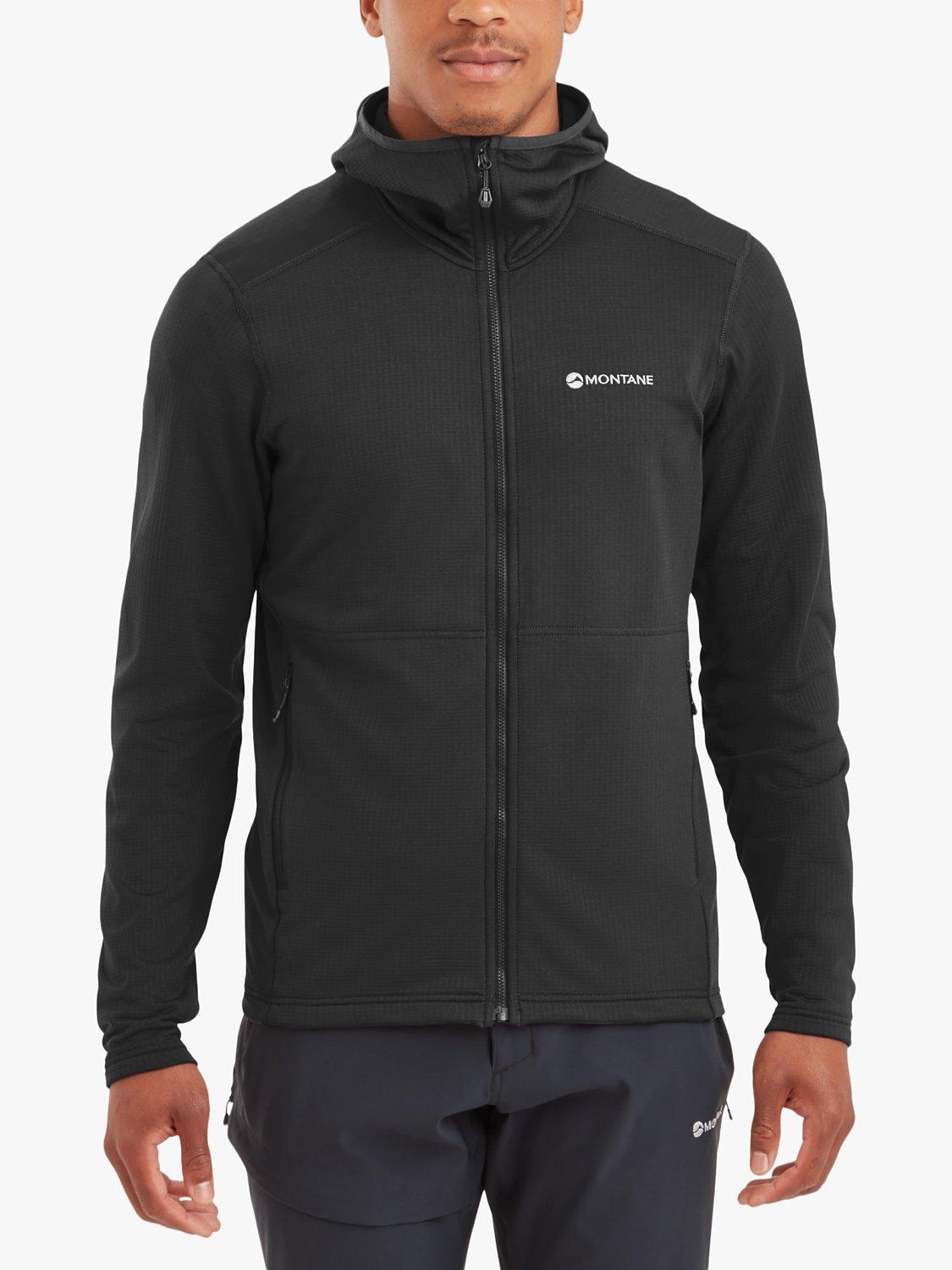 Montane Protium Zip Up Hooded Fleece, Midnight Grey