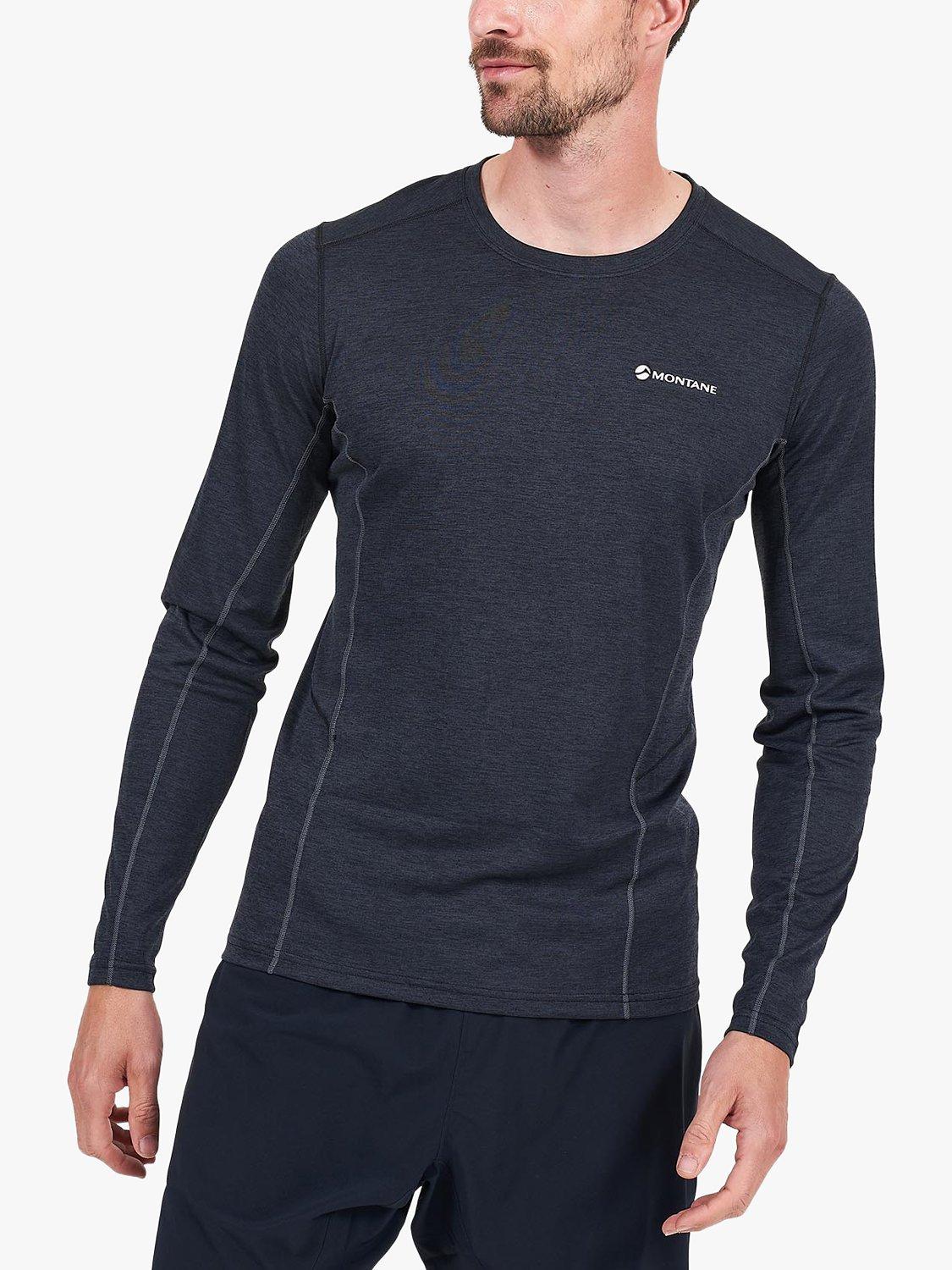 Montane Dart Recycled Long Sleeve Top, Black