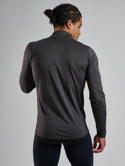 Montane Dart XT Thermal Zip Neck Long Sleeved Top - view 2, Midnight Grey