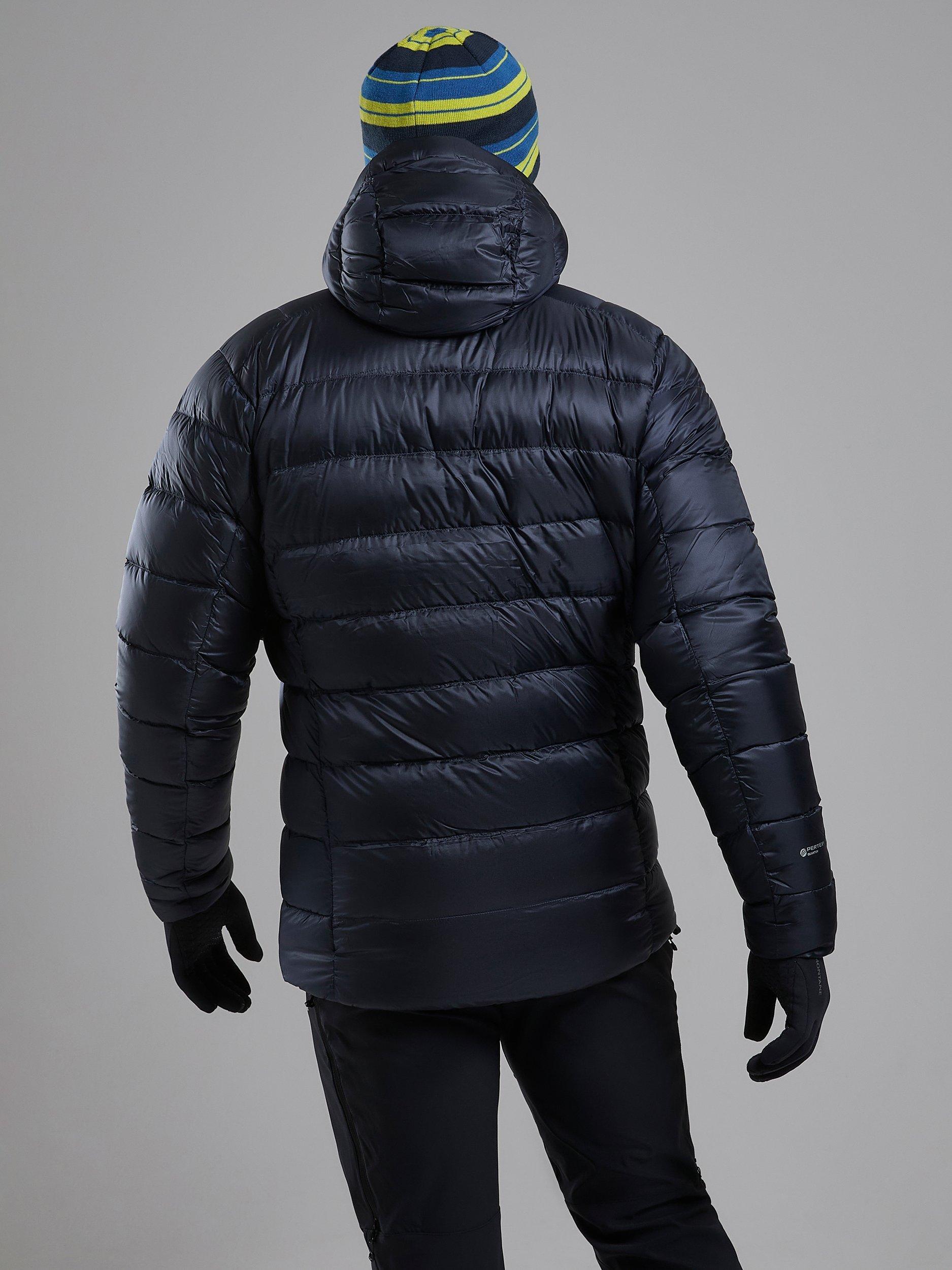 Product image 4 of 10, which shows Montane Anti-Freeze XT Men's Recycled Down Jacket, Eclipse Blue, L