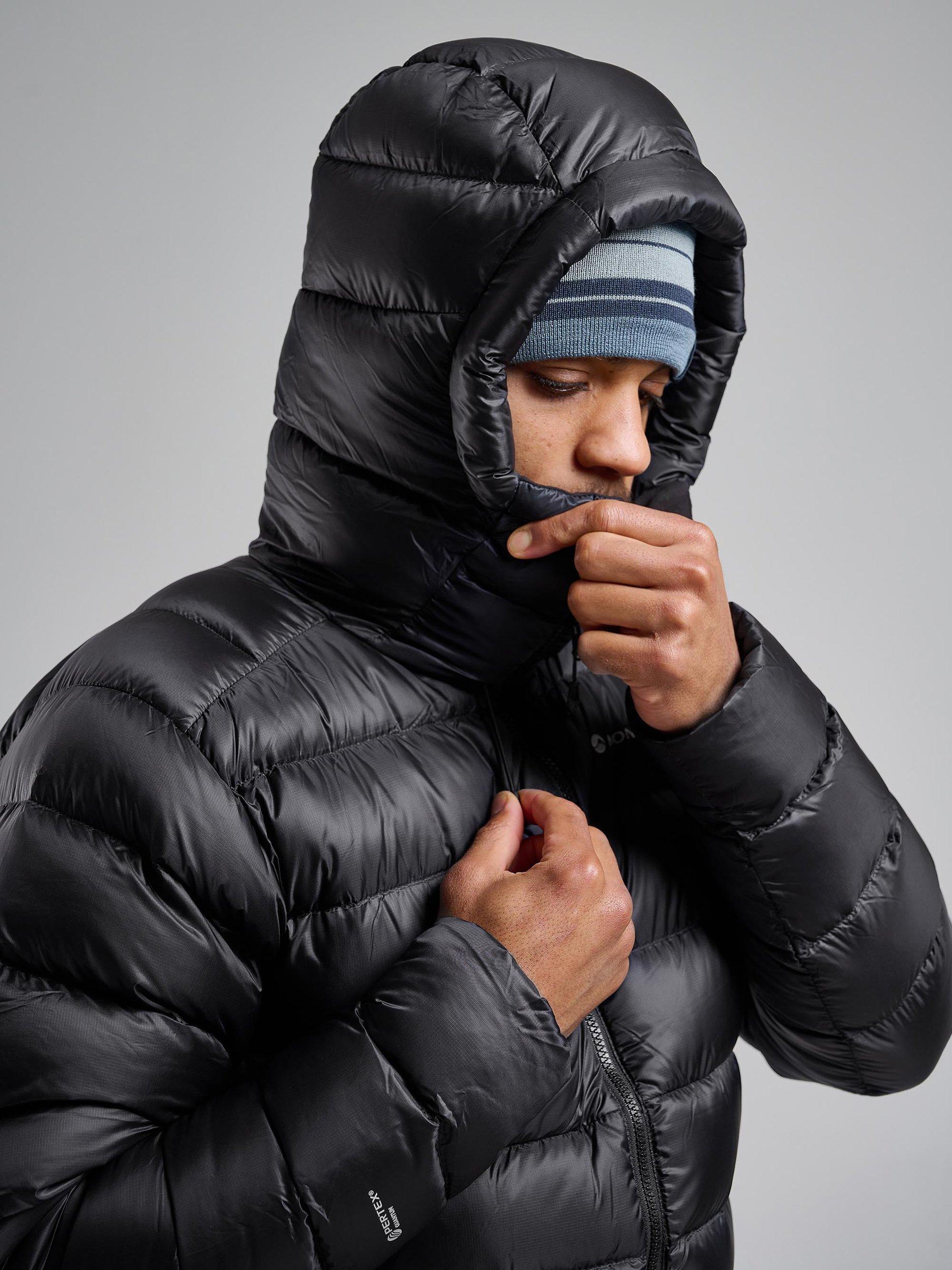 Product image 7 of 9, which shows Montane Anti-Freeze XT Men's Recycled Down Jacket, Black, S