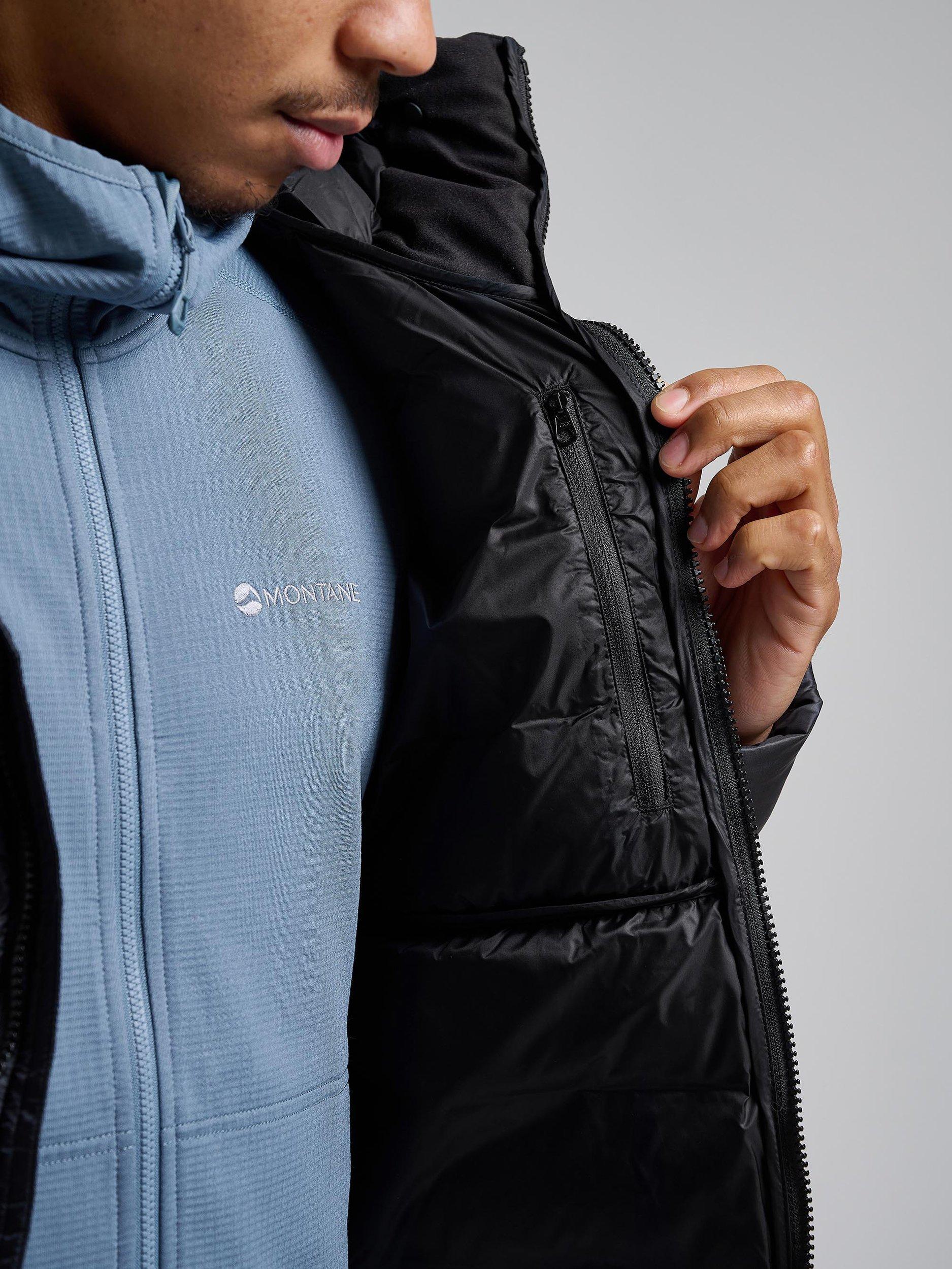 Product image 8 of 9, which shows Montane Anti-Freeze XT Men's Recycled Down Jacket, Black, S
