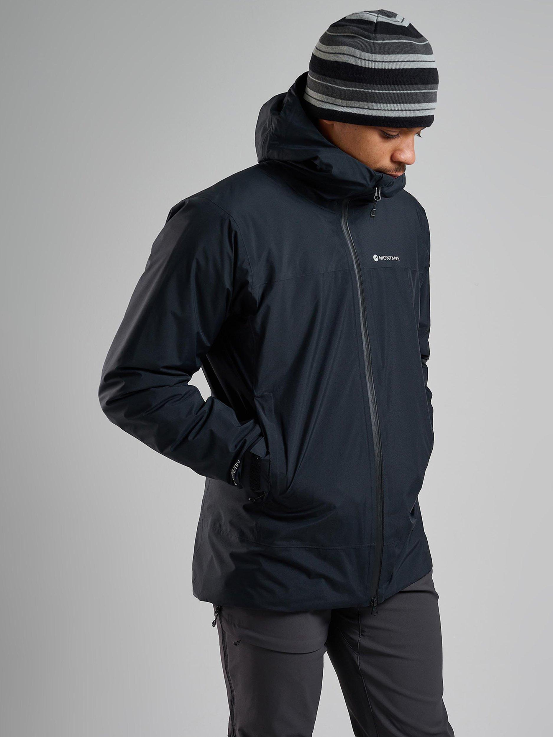Product image 4 of 8, which shows Montane Mens' Duality Lite Men's Gore-Tex Waterproof Insulated Jacket, Black, S