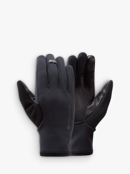 Montane Women's Windjammer Lite Windproof Gloves, Black, Black