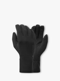 Montane Women's Protium Stretch Fleece Gloves, Black, Black