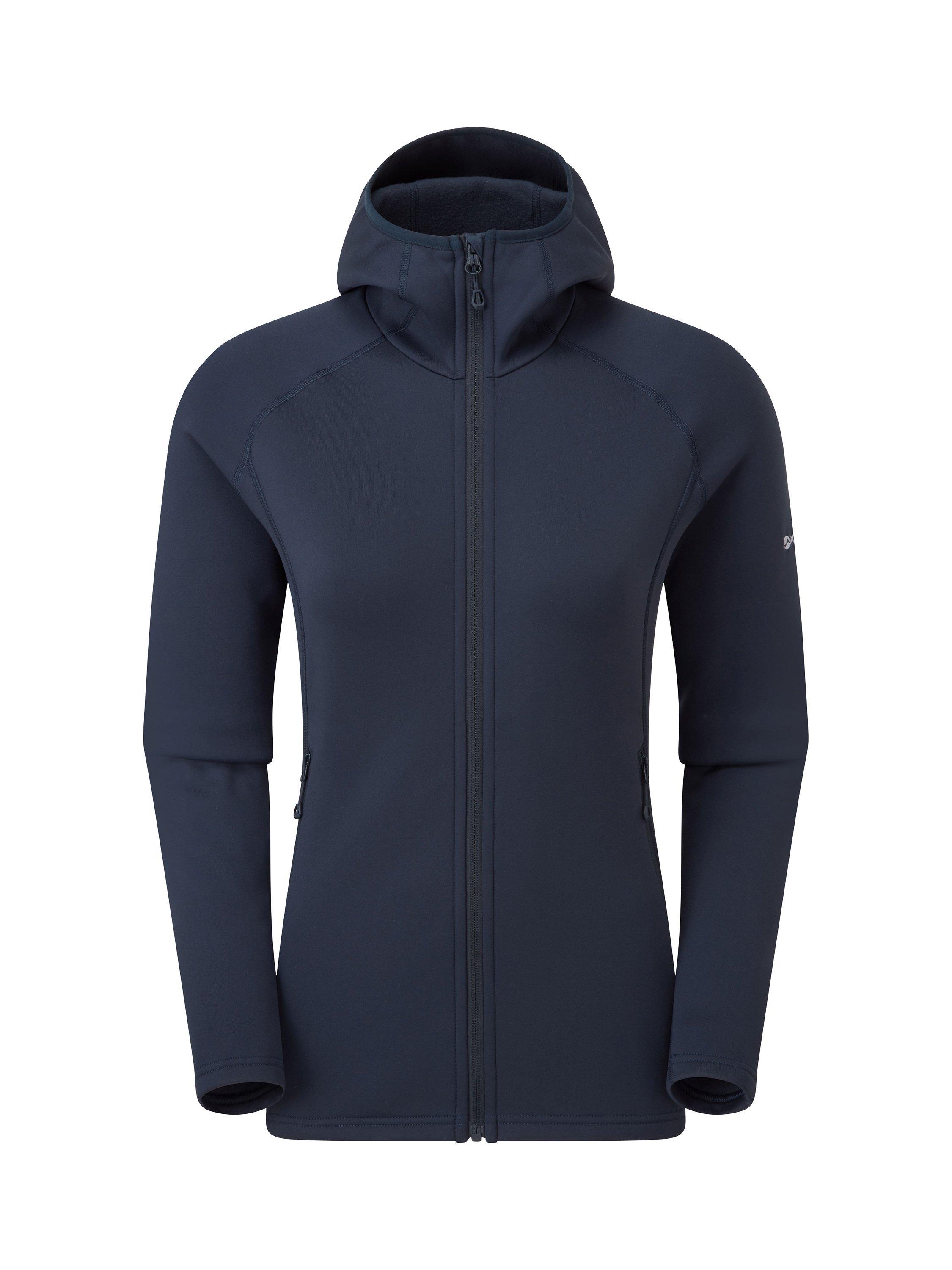 Product image 1 of 7, which shows Montane Fury Full Zip Fleece Hoodie, Eclipse Blue, 8