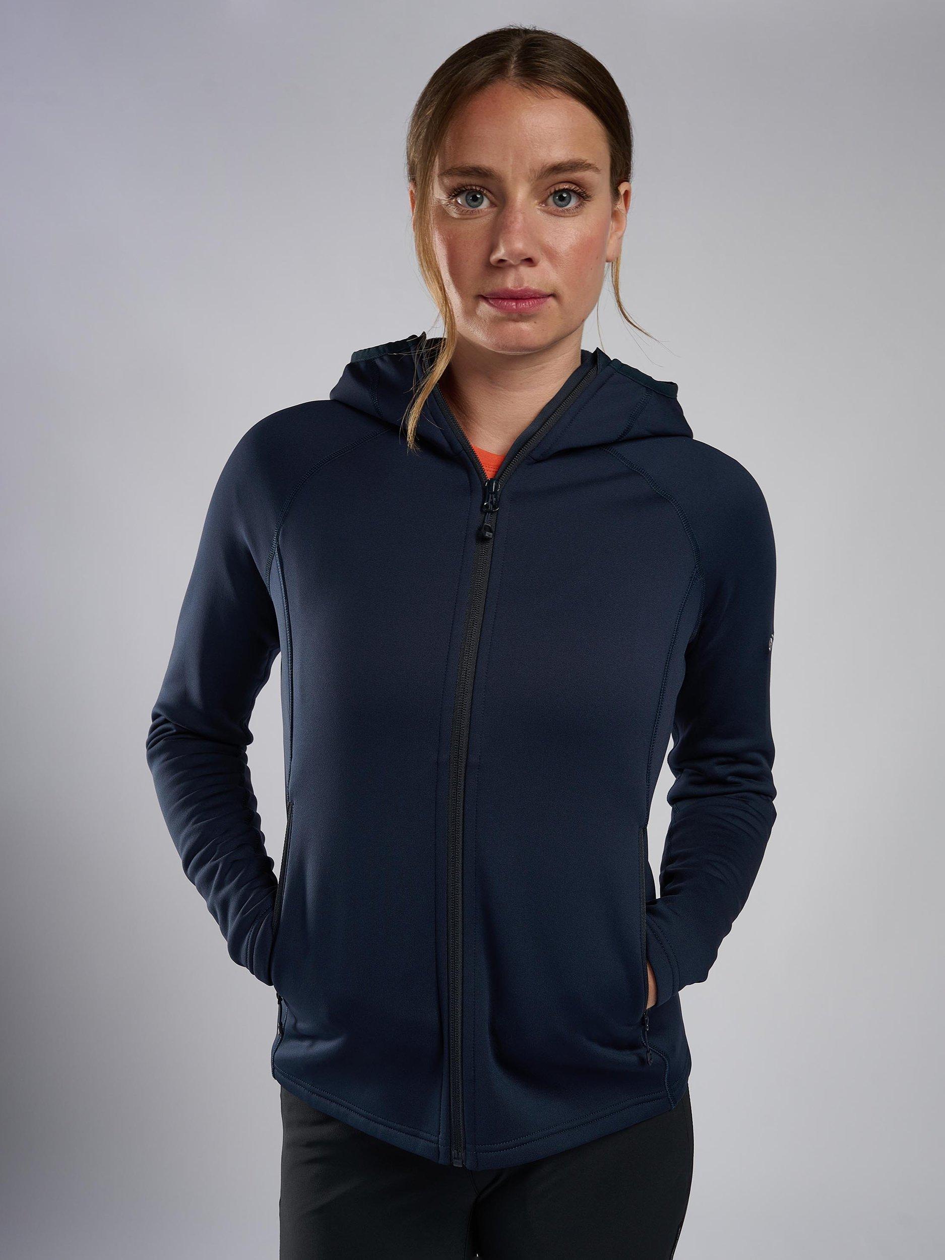 Product image 3 of 7, which shows Montane Fury Full Zip Fleece Hoodie, Eclipse Blue, 8
