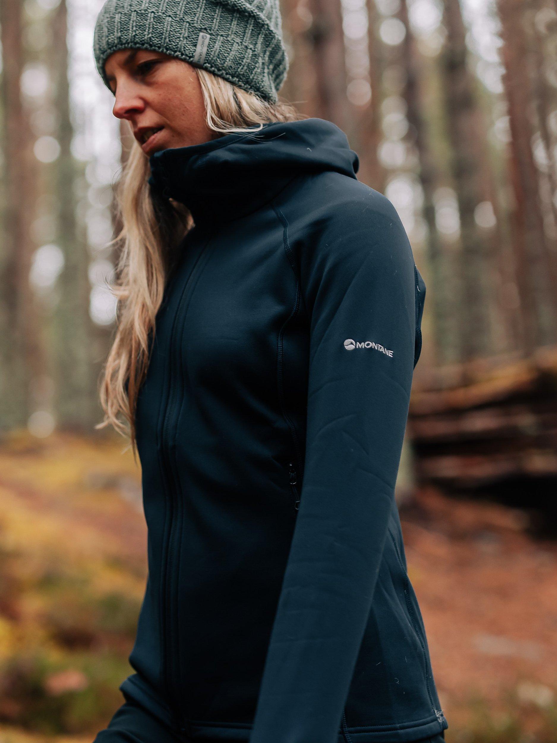 Product image 5 of 7, which shows Montane Fury Full Zip Fleece Hoodie, Eclipse Blue, 8