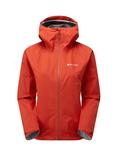 Montane Spirit Women's Gore-Tex Waterproof Jacket, Saffron Red