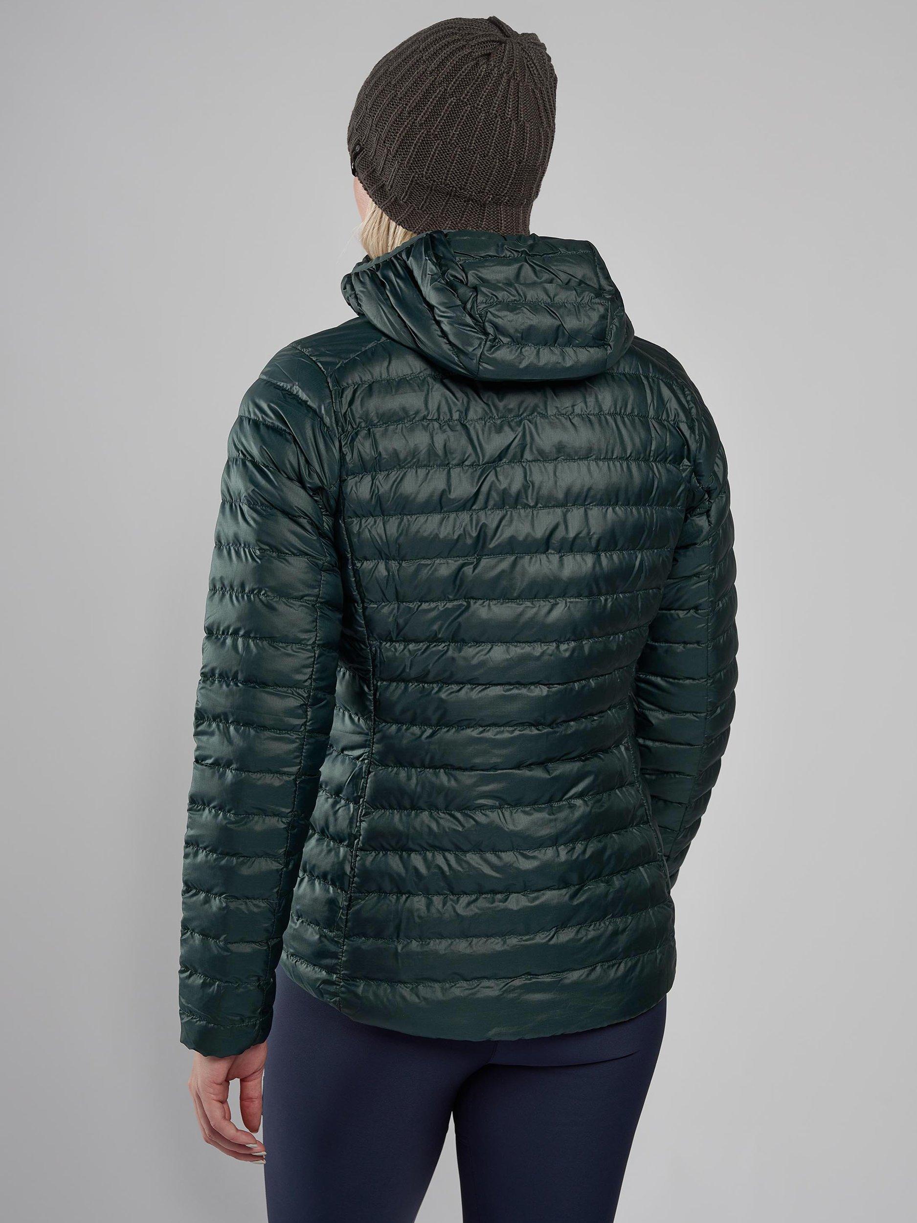 Product image 5 of 10, which shows Montane Icarus Hooded Jacket, Deep Forest, 8