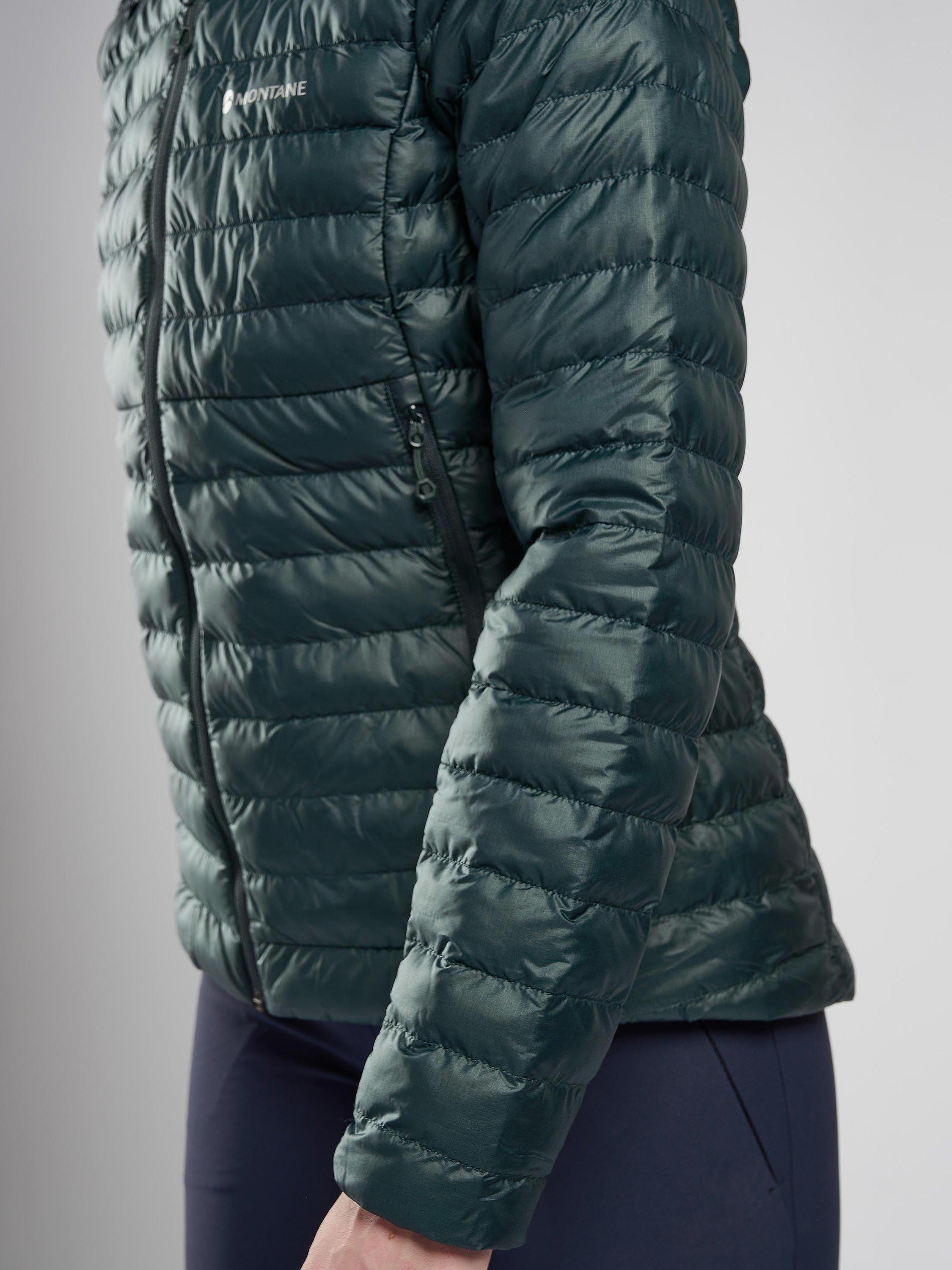 Product image 6 of 10, which shows Montane Icarus Hooded Jacket, Deep Forest, 8