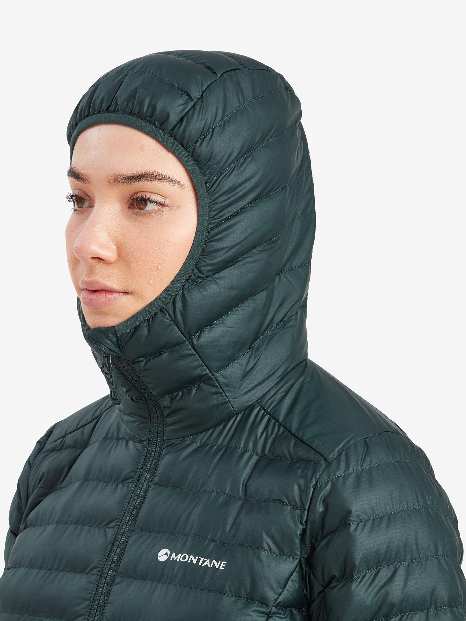 Product image 10 of 10, which shows Montane Icarus Hooded Jacket, Deep Forest, 8