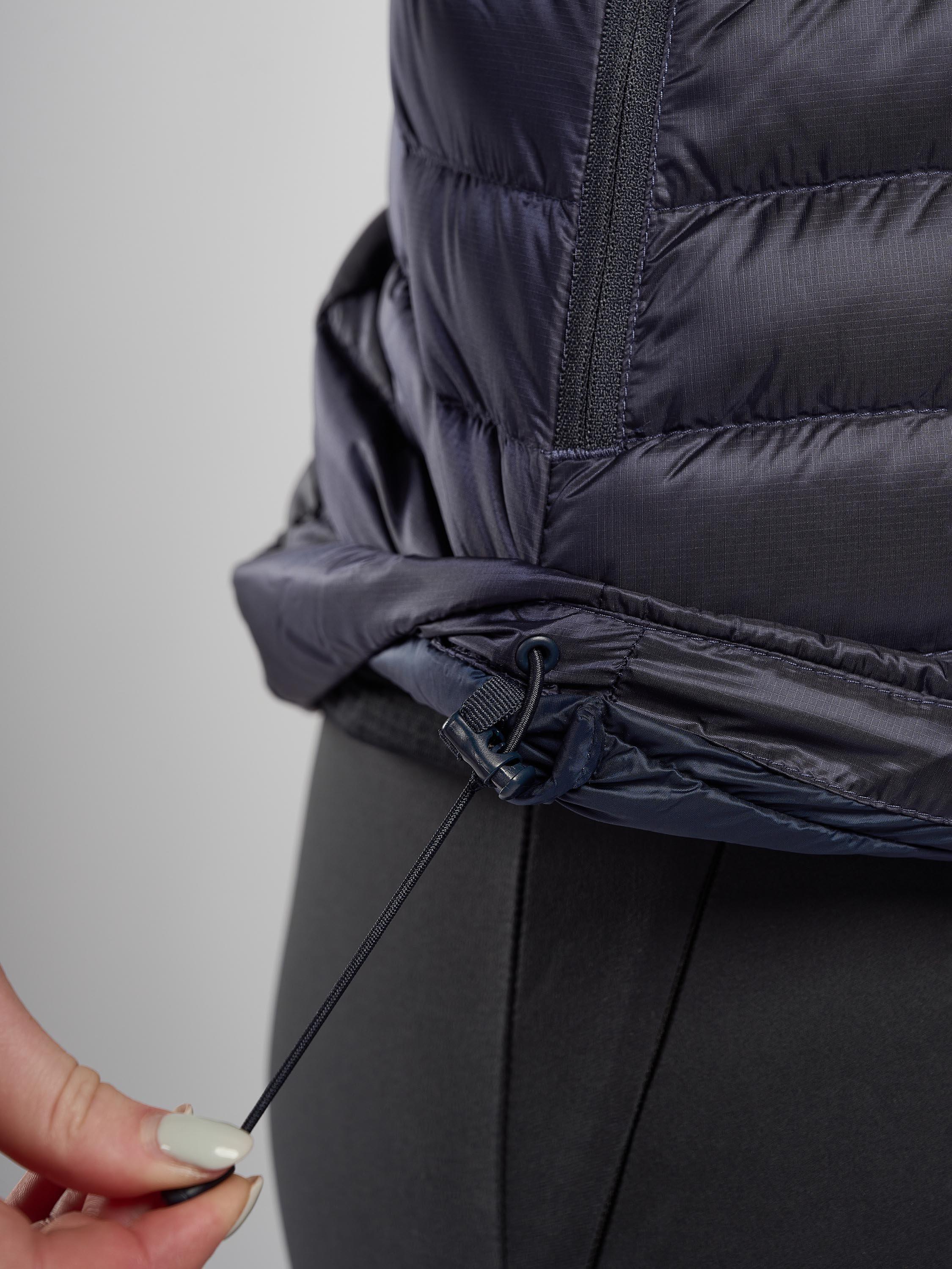 Product image 5 of 9, which shows Montane Anti-Freeze Women's Recycled Packable Down Jacket, Eclipse Blue, 8