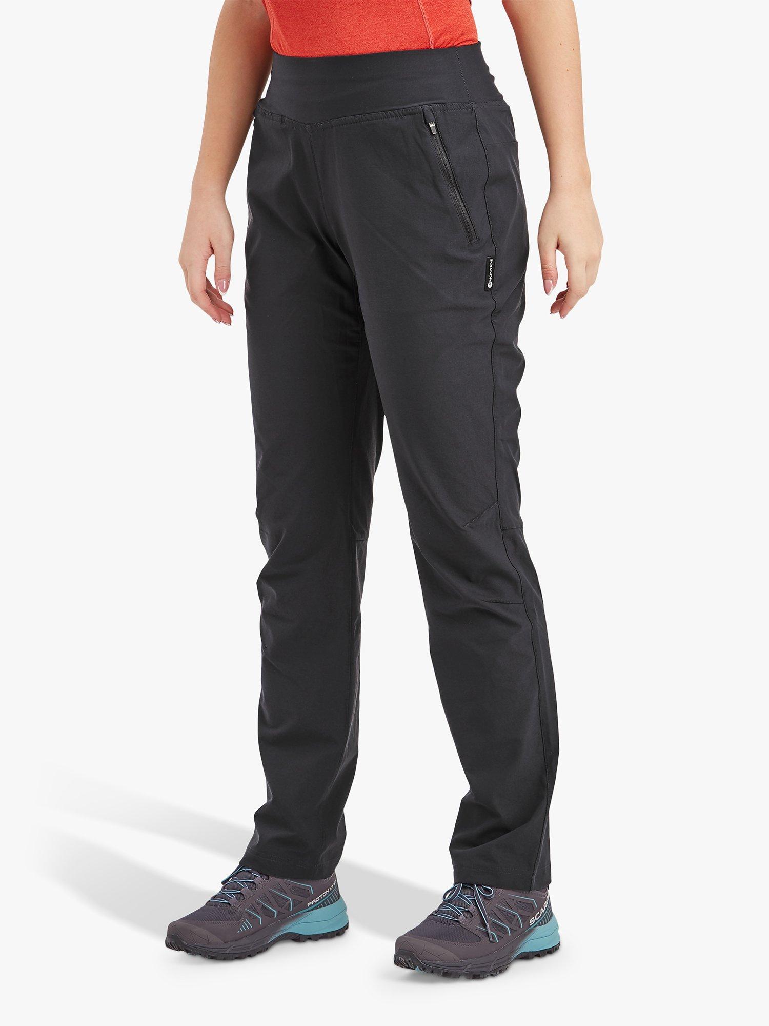 Product image 4 of 4, which shows Montane Tucana Slim Fit Hiking Trousers, Black, 8
