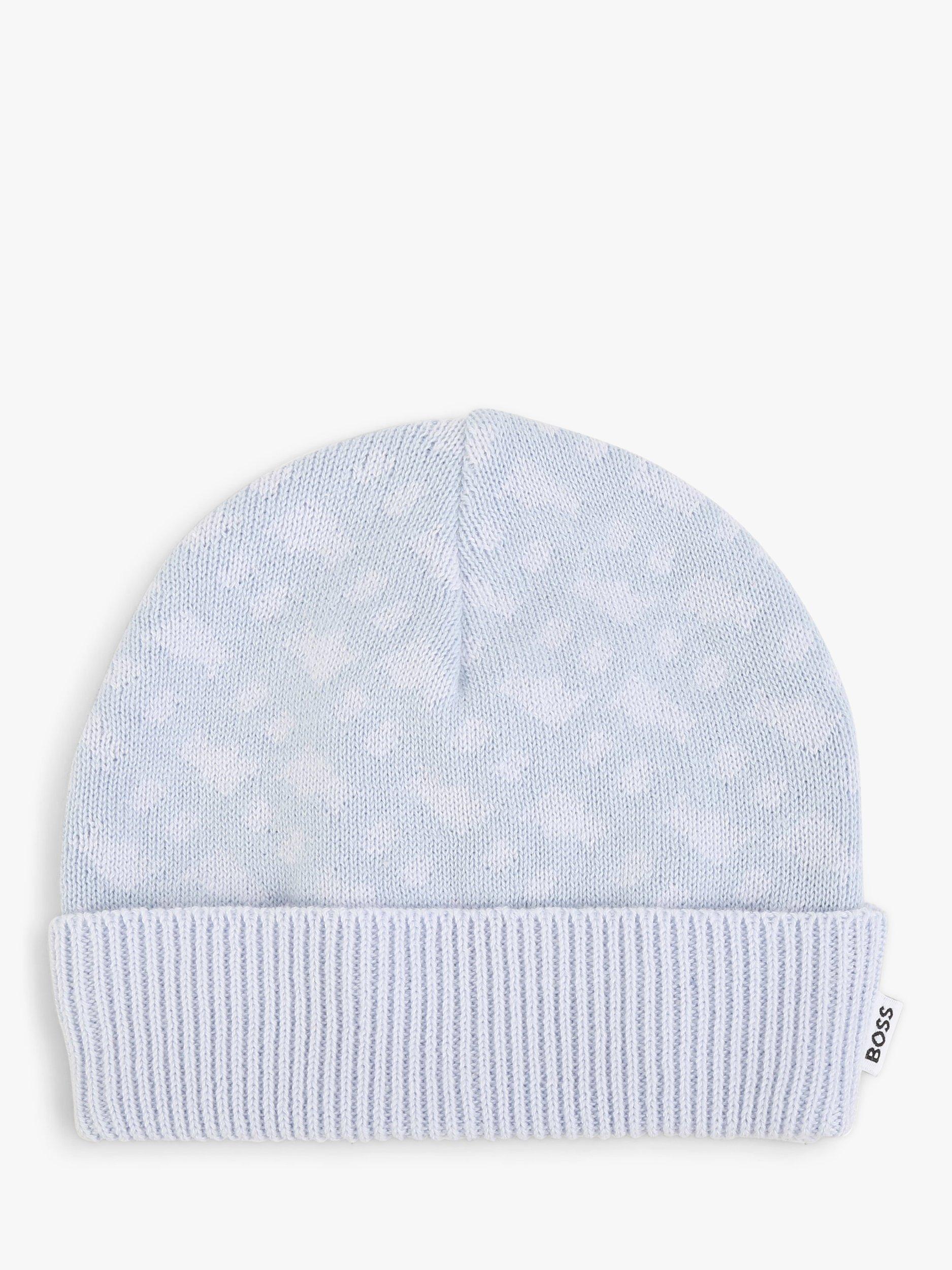Product image 2 of 3, which shows BOSS Baby Hat & Slippers Set, Blue, 1 months