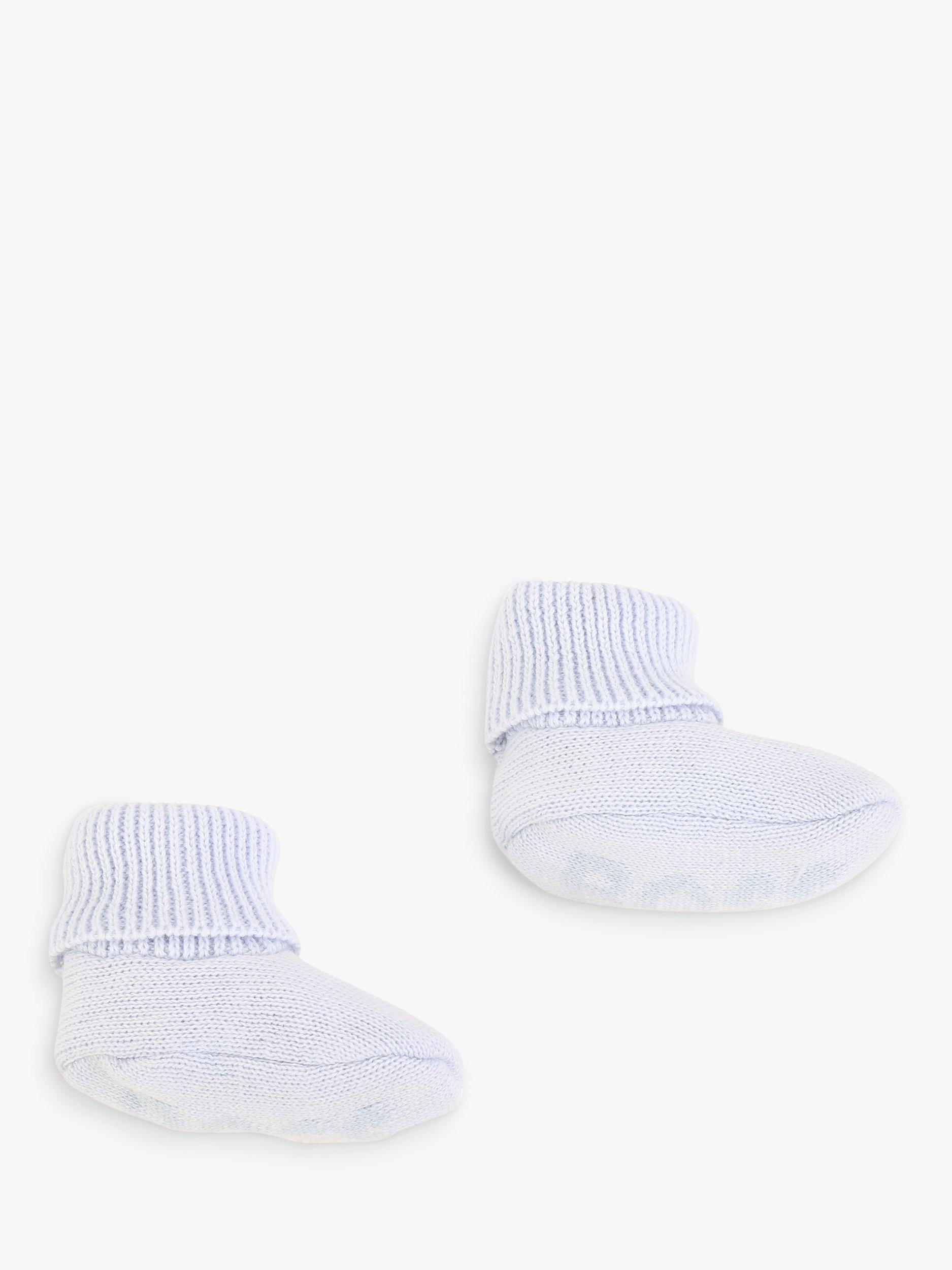 Product image 3 of 3, which shows BOSS Baby Hat & Slippers Set, Blue, 1 months