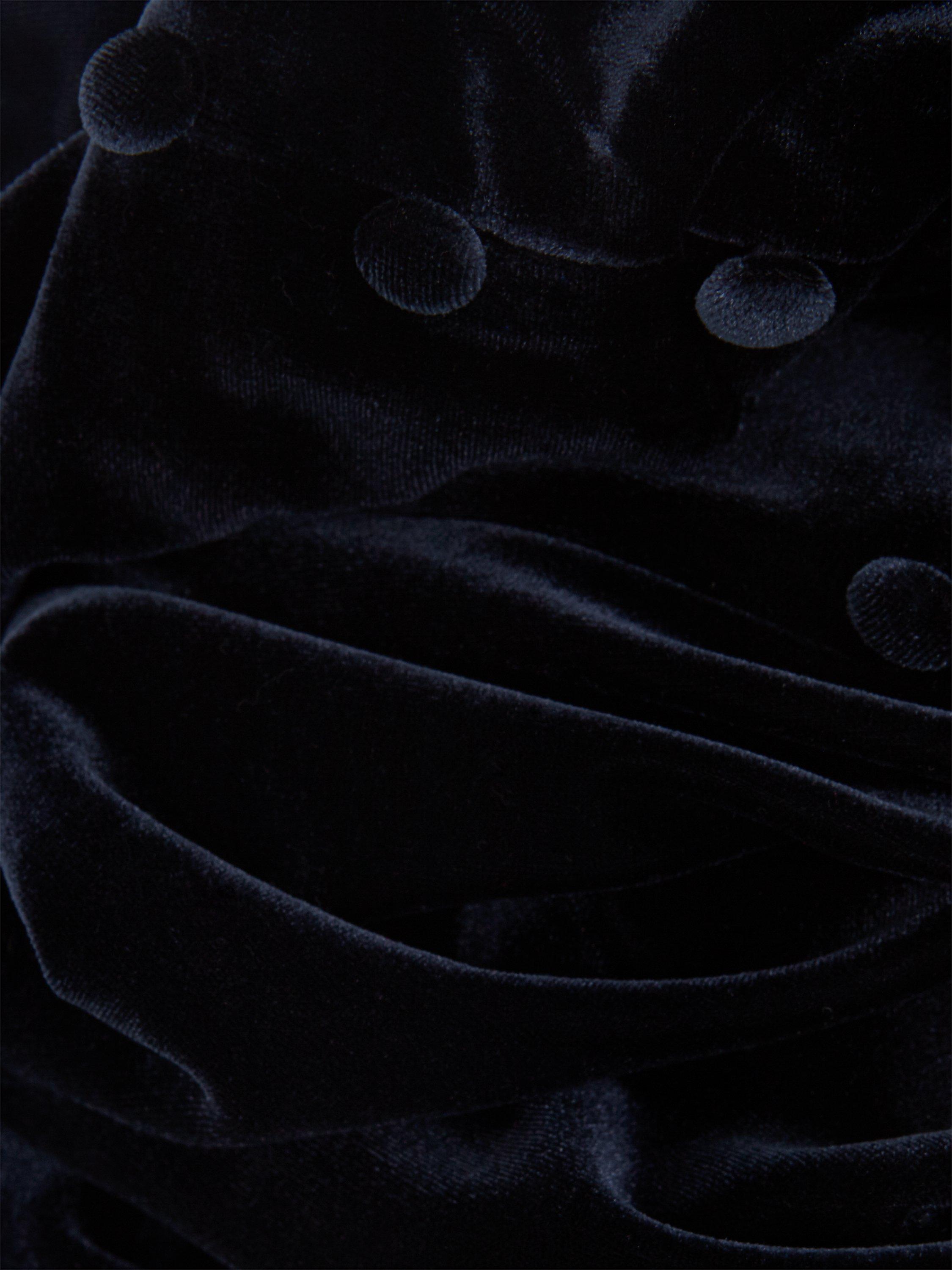 Product image 2 of 8, which shows Hobbs Alessia Jersey Dress, Hobbs Navy, 8
