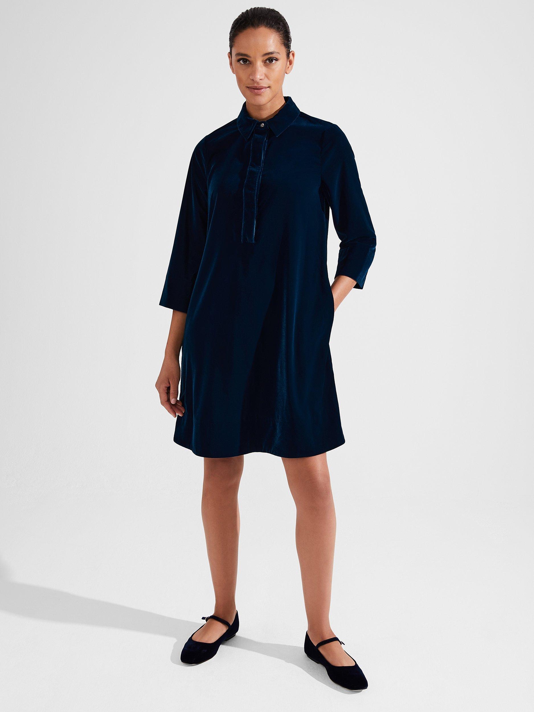 John lewis velvet dress hotsell