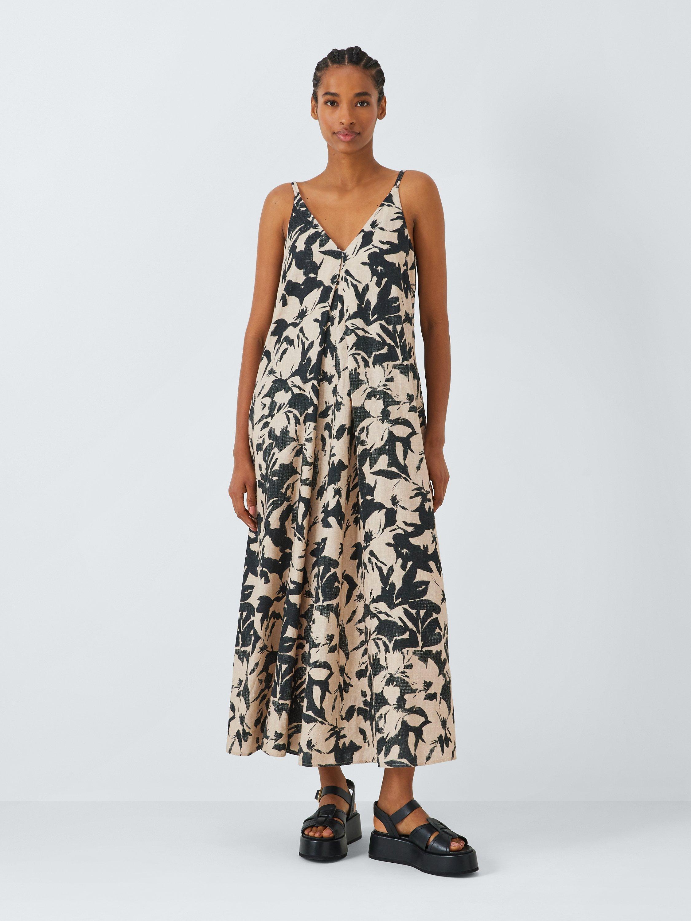 John Lewis Resort Bloom Linen Dress
