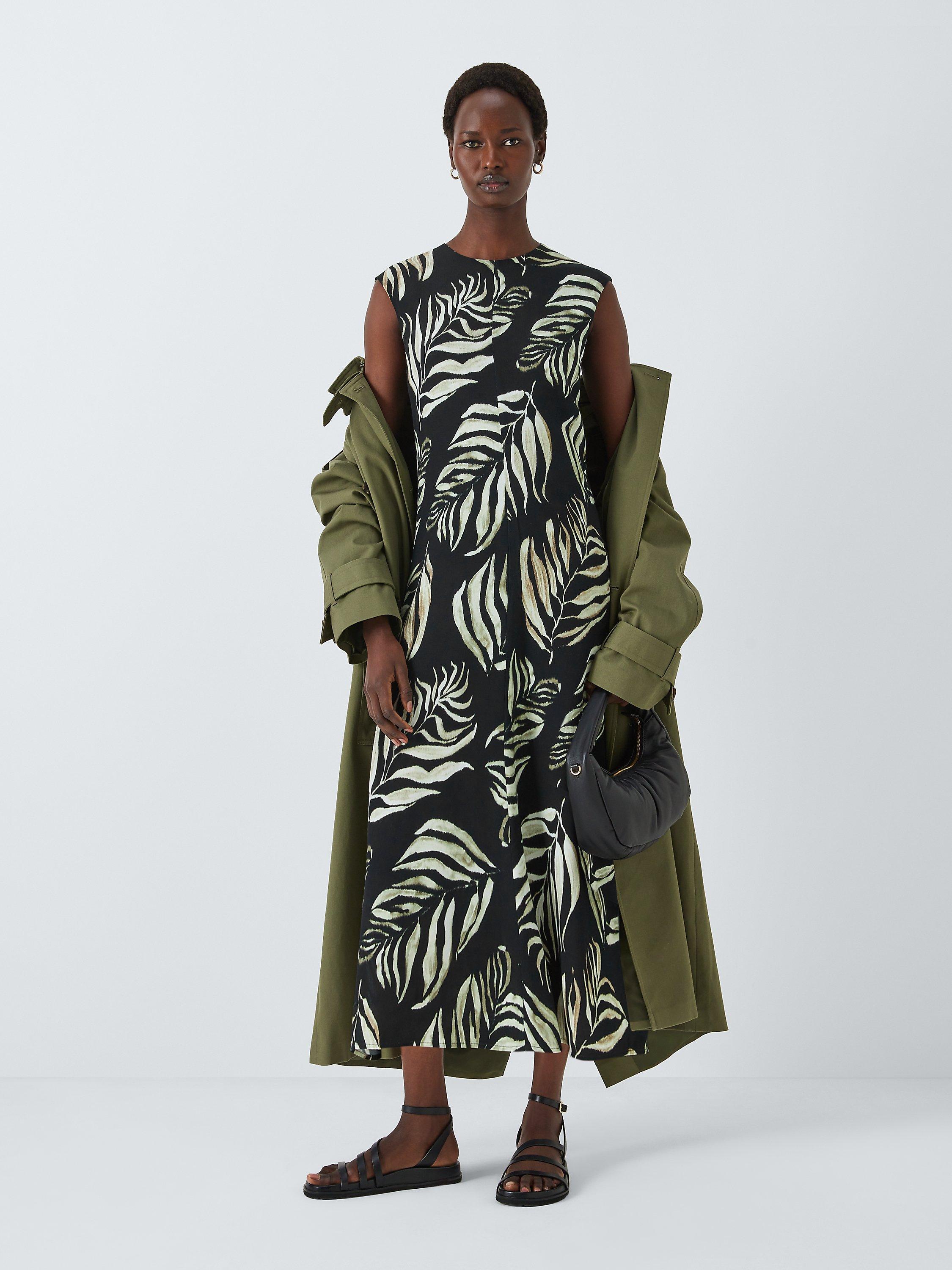 John Lewis Palm Leaf Dress