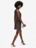 Superdry Sleeveless Sequin A Line Mini Dress