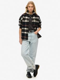 Superdry Essential Logo 90s T-Shirt - view 2, Bison Black