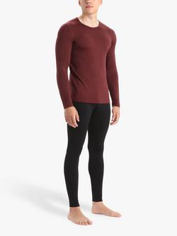 Icebreaker Men's 200 Oasis Base Layer Leggings, Black