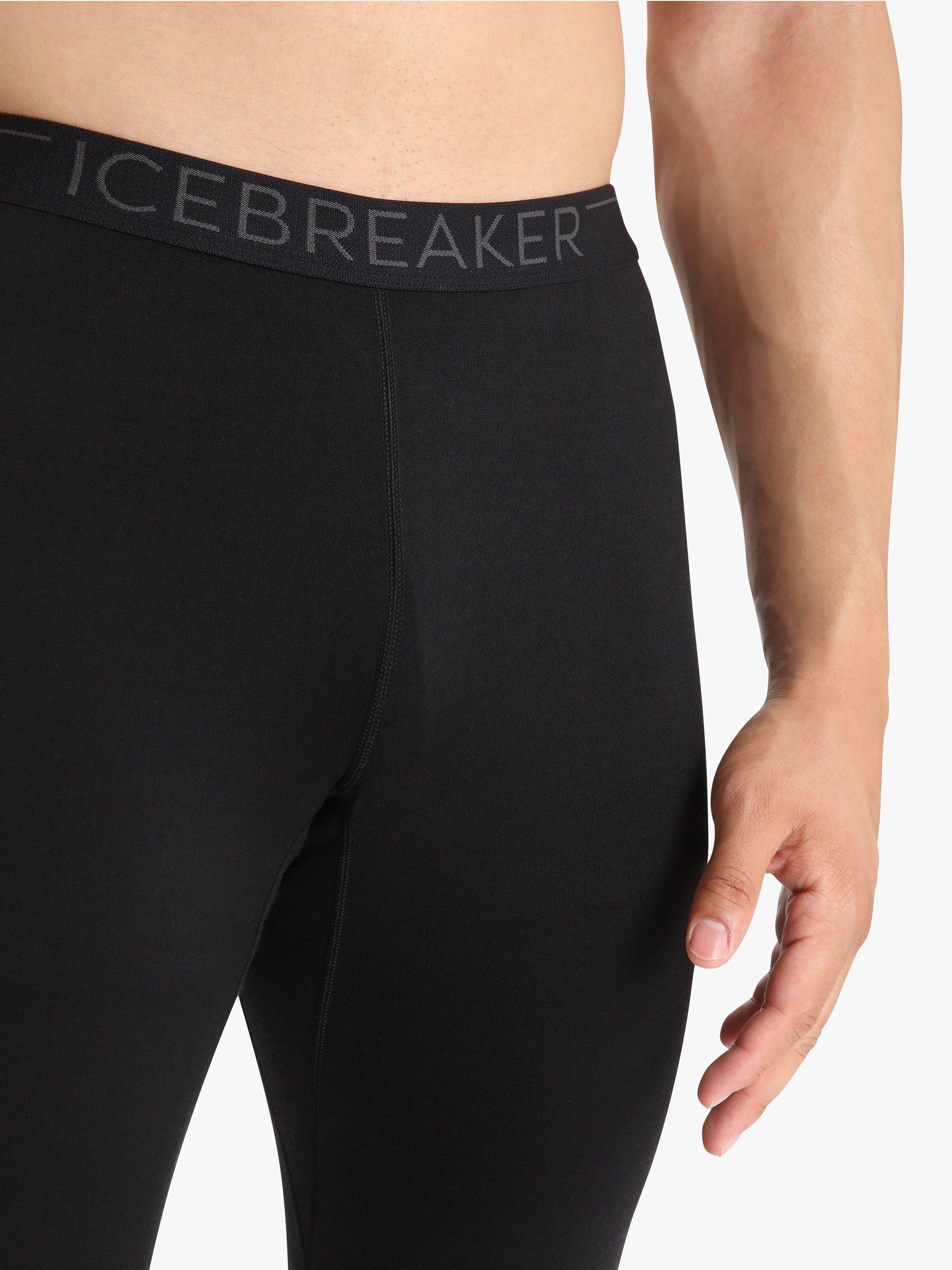 Icebreaker Men s 200 Oasis Base Layer Leggings Black