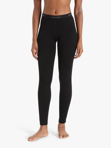 Icebreaker Women's 260 Tech Merino Thermal Leggings, Black