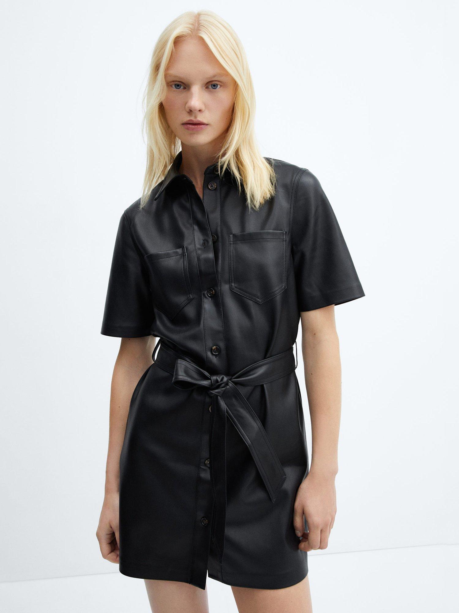 Mango Syrah Dress, Black