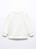 Mango Baby Awesome Season Sweatshirt, Natural White