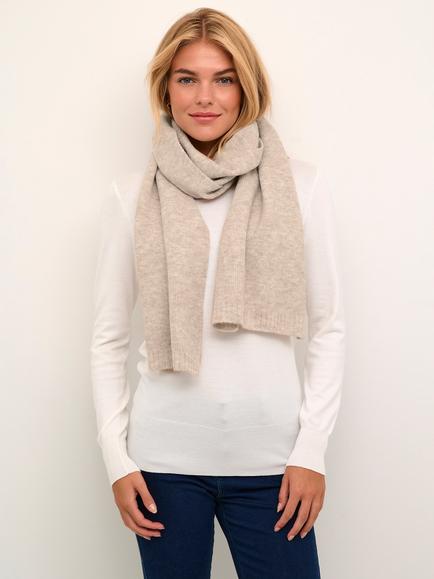 KAFFE Marlene Scarf, Grey Melange, Grey Melange