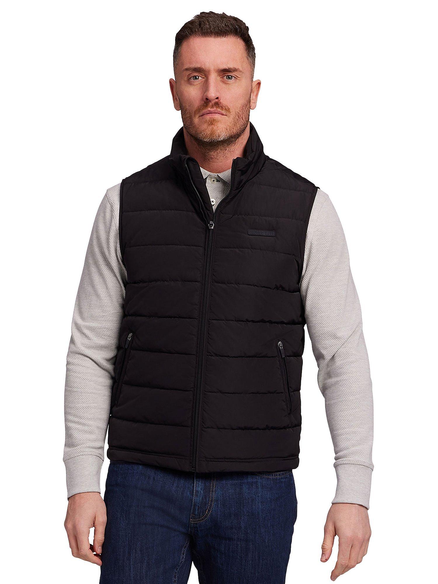 Raging Bull Midweight Quilted Gilet, Black