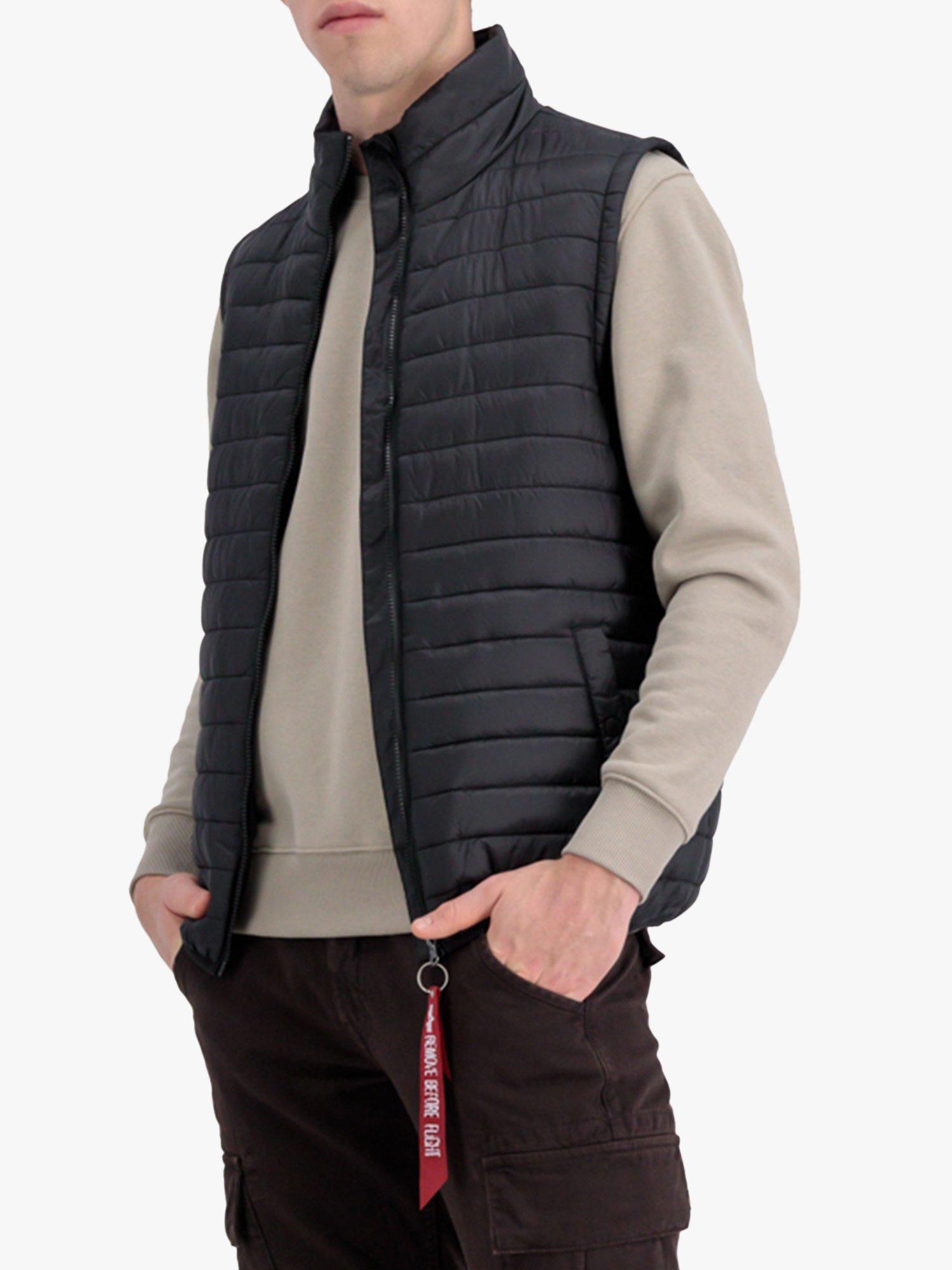 Alpha Industries Puffer Vest Gilet, Black