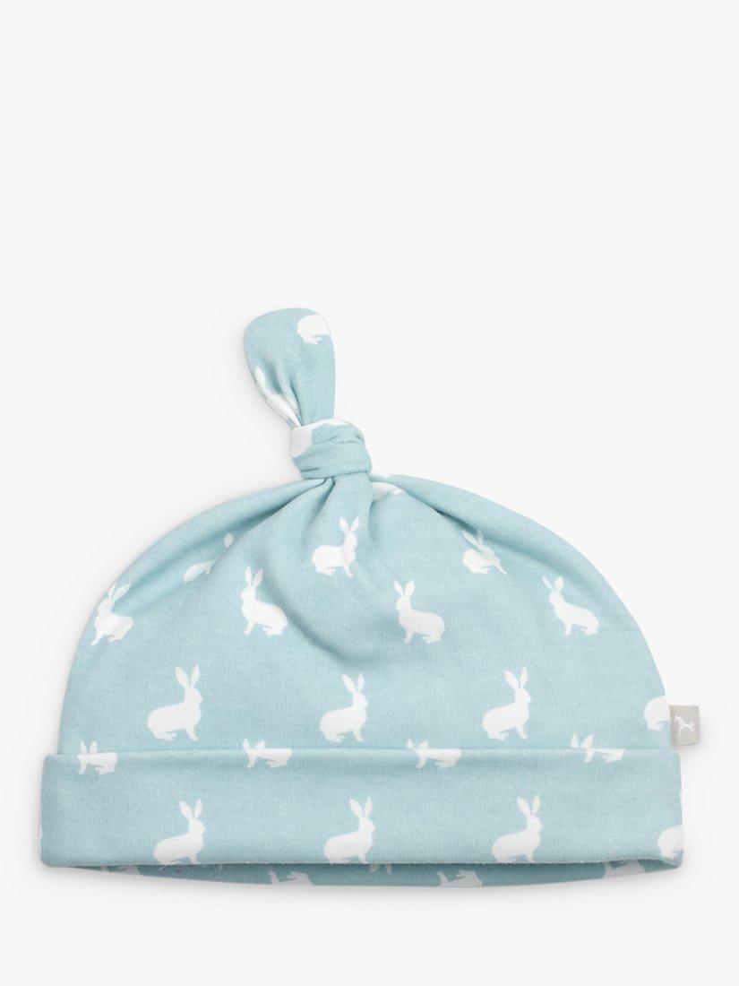 Product image 4 of 8, which shows The Little Tailor Baby Luxury 3 Piece Gift Set, Blue/White, 0-3 months