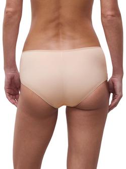 Chantelle Floral Touch Shorty Knickers - view 2, Golden Beige