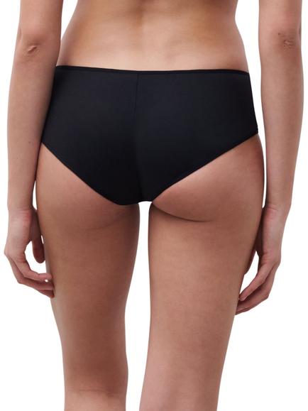 Chantelle Floral Touch Shorty Knickers - view 2, Black