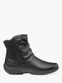 Hotter Whisper Slouch Ankle Boots, Black