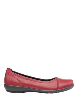 Hotter Robyn II Ballet Pumps, Red