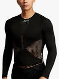 Le Col Unisex Pro Mesh Long Sleeve Base Layer Cycling Top, Black