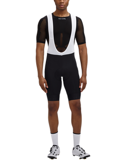 Le Col Unisex Pro Mesh Short Sleeve Base Layer Cycling Top, Black