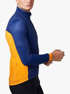 Le Col II Sports Jacket, Navy/Saffron, XS