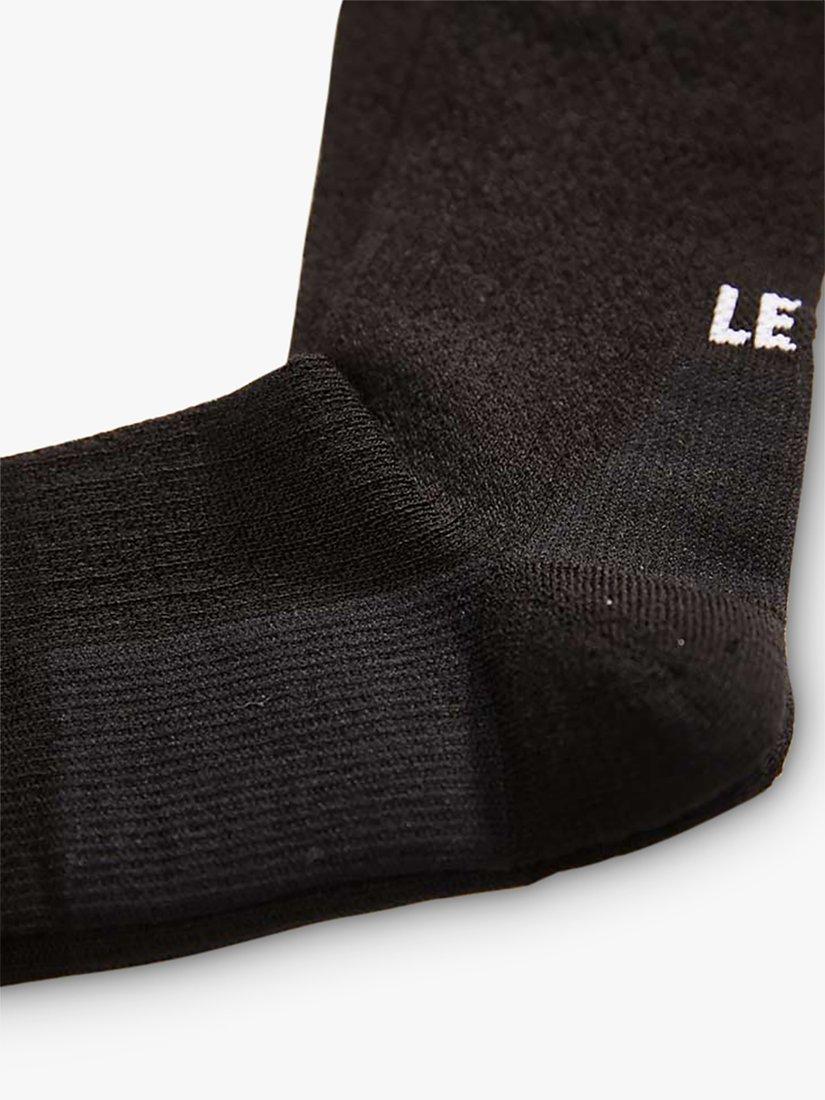 Product image 2 of 3, which shows Le Col T-Wool Cycling Socks, Black/White, S-M