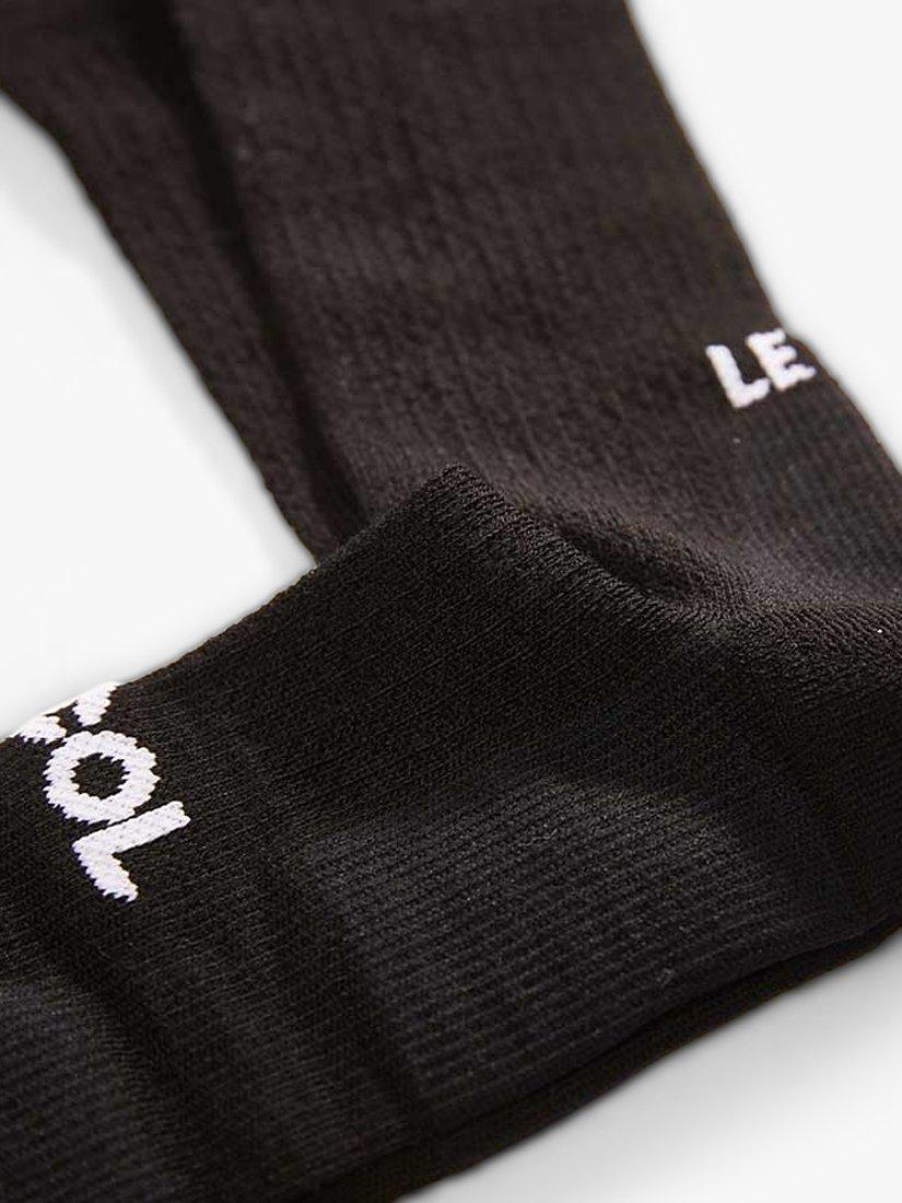 Product image 3 of 3, which shows Le Col T-Wool Cycling Socks, Black/White, S-M
