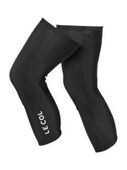 Le Col Unisex Knee Warmers, Black, Black